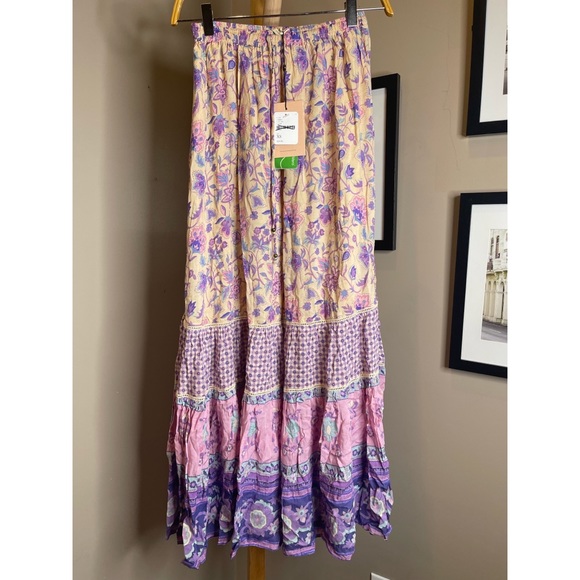 ‼️NOT FOR SALE‼️Free People Spell & The Gypsy Portobello Road Maxi Skirt - Picture 4 of 5